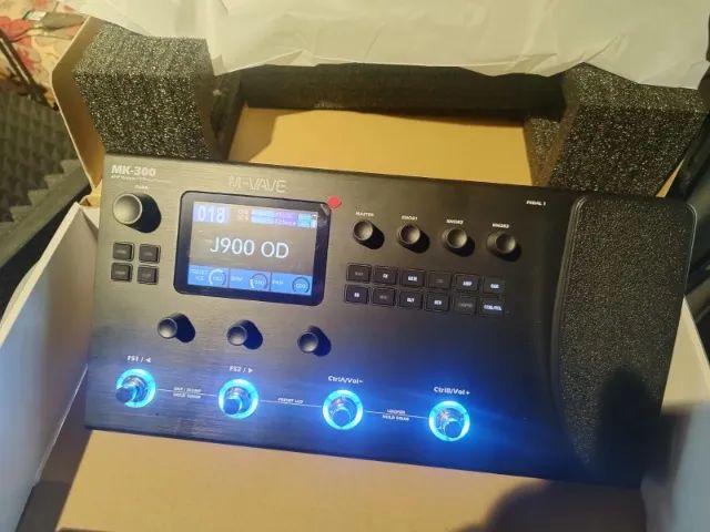 PEDALEIRA M WAVE MK 300 NOVA!! - Instrumentos musicais - Carambeí