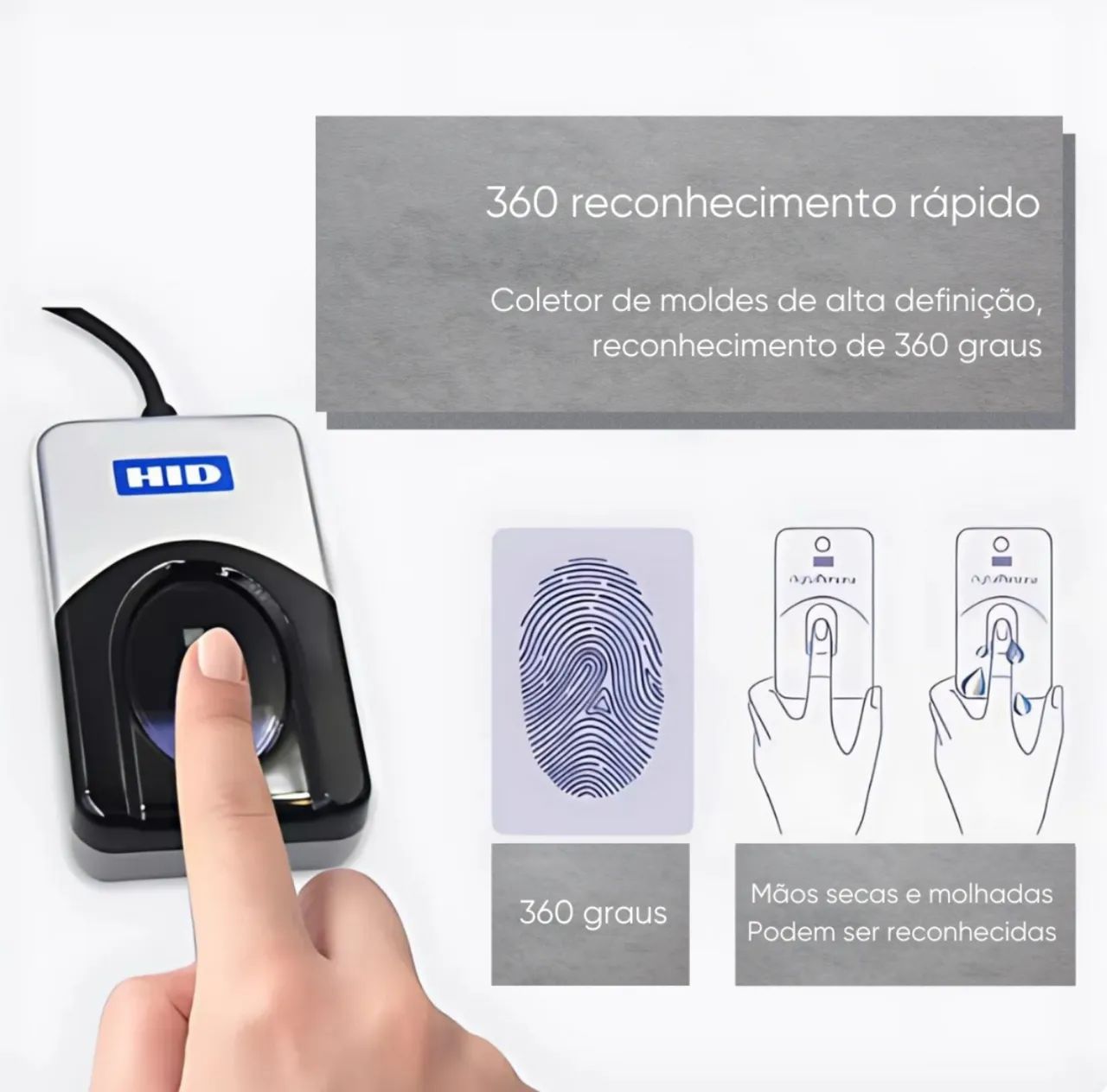Vendo Leitor biométrico 