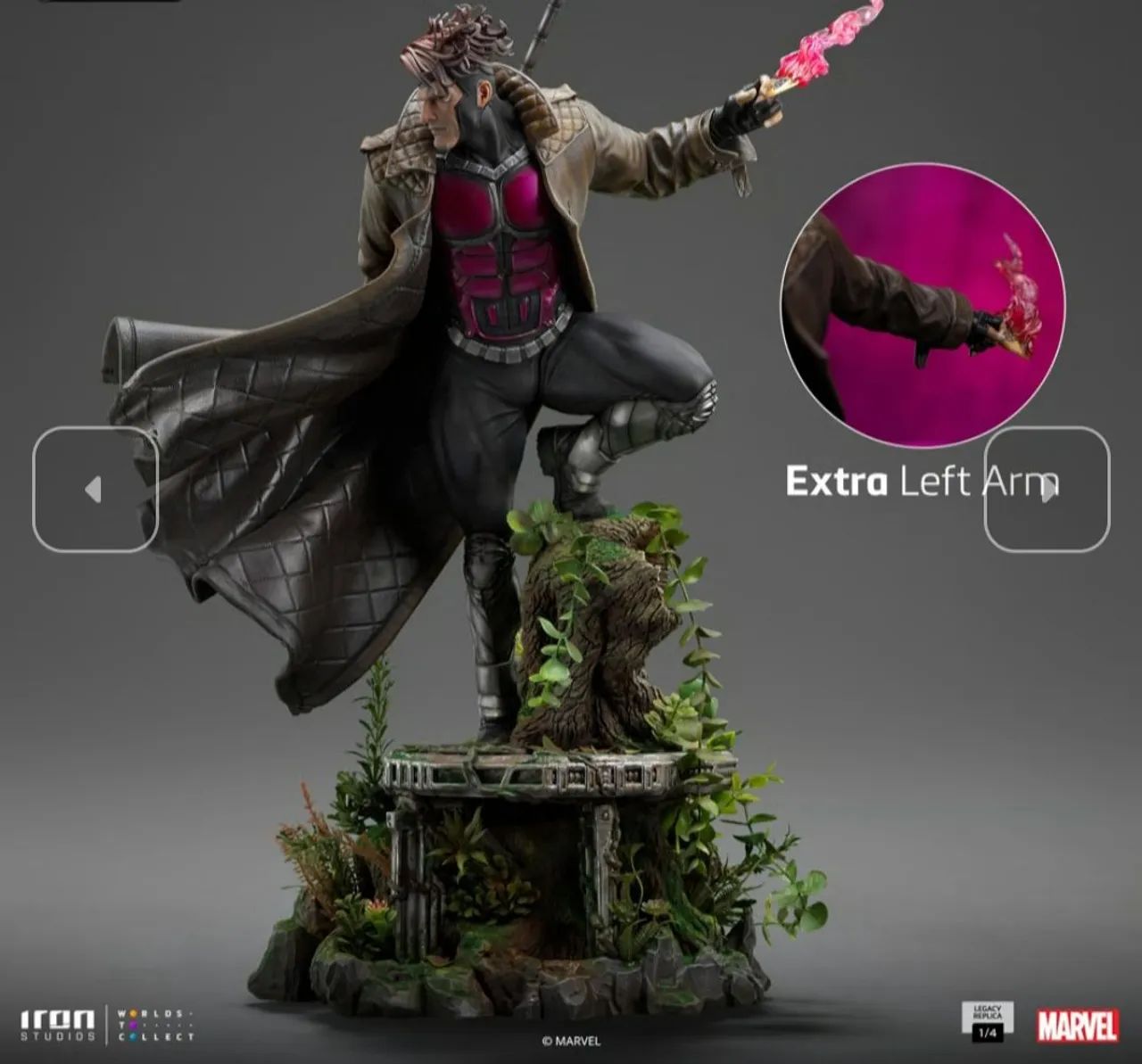 Gambit Legacy Iron Studios<br><br> - Foto 3