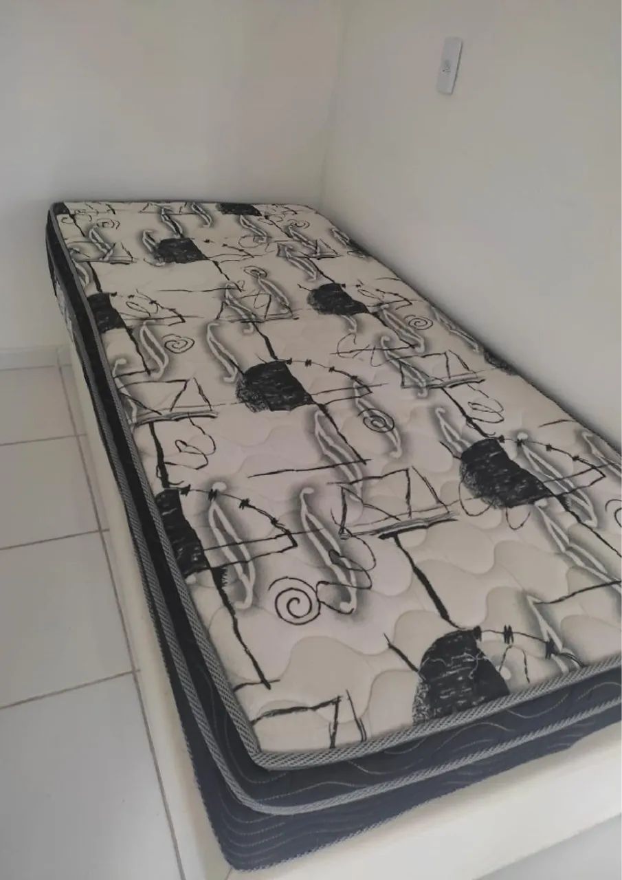Cama Box Solteiro com Colchão Marca ORTOBOM - Foto 5