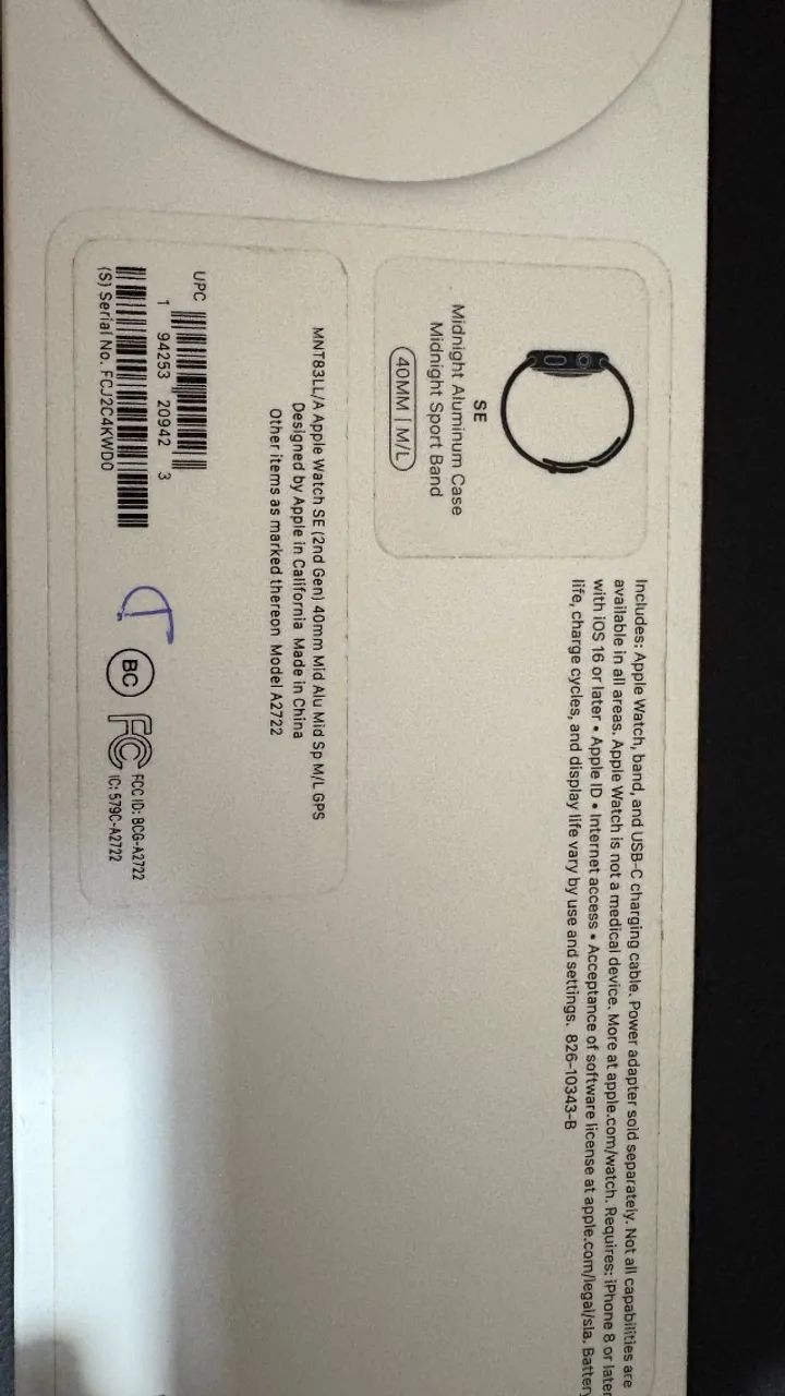 Apple Watch SE (2nd Gen) 40mm GPS - Foto 2