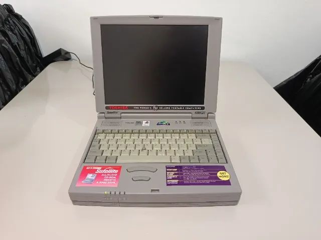Notebook Toshiba Satellite 4000CDT Pentium 2 com Yamaha OPL - Foto 2