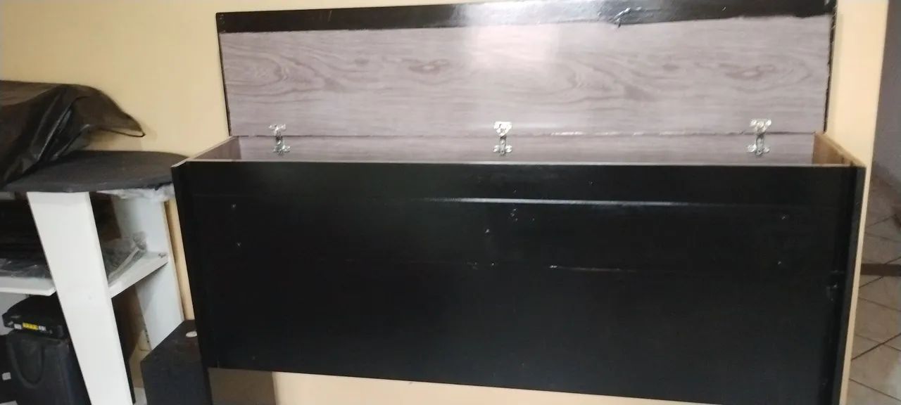 Baú de cabeceira de cama casal  - Foto 2
