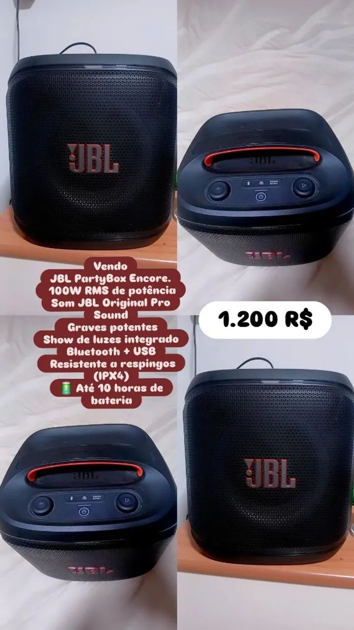 Caixa de Som JBL 