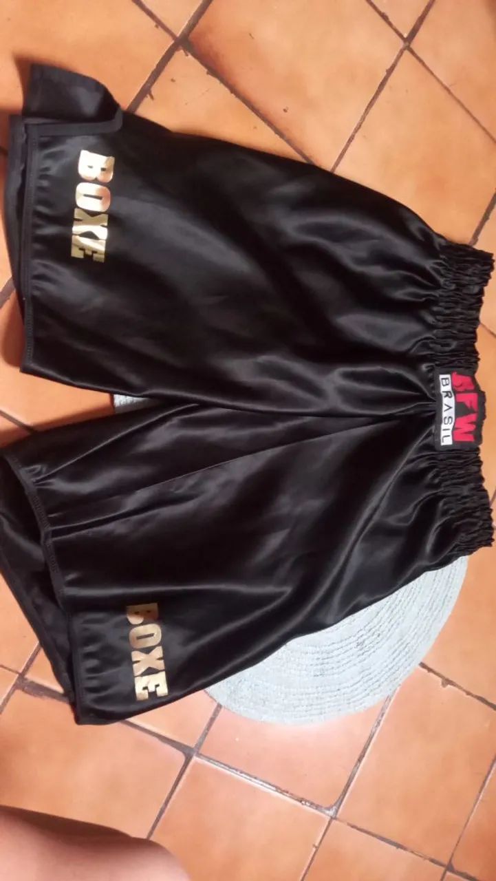 Luva de boxe e short  - Foto 3