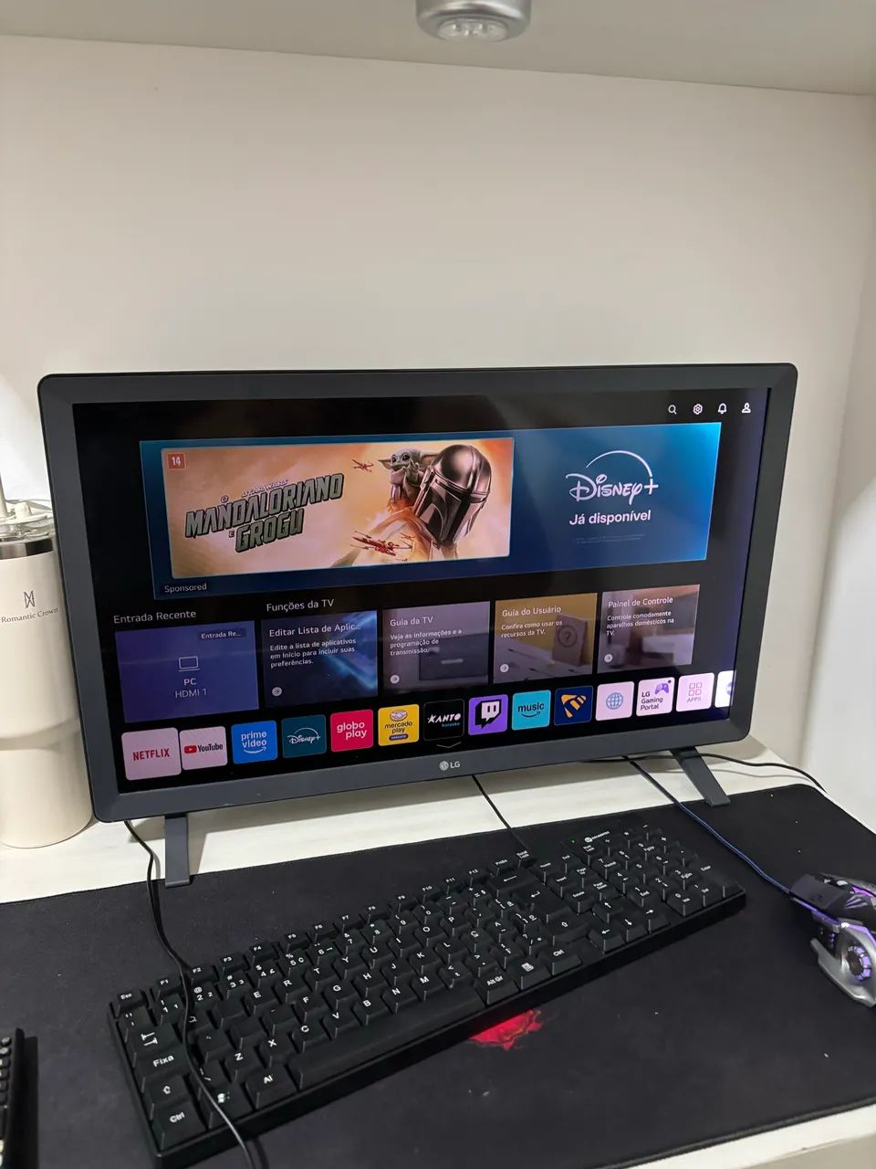 VENDO TV LG 26 POLEGADAS EM BOM ESTADO - Foto 3