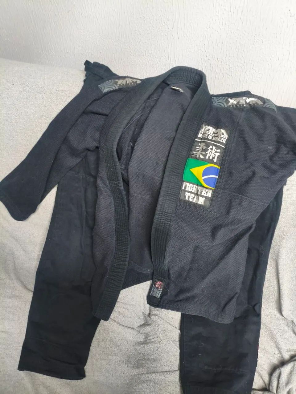 Kimono A3 Atama preto 