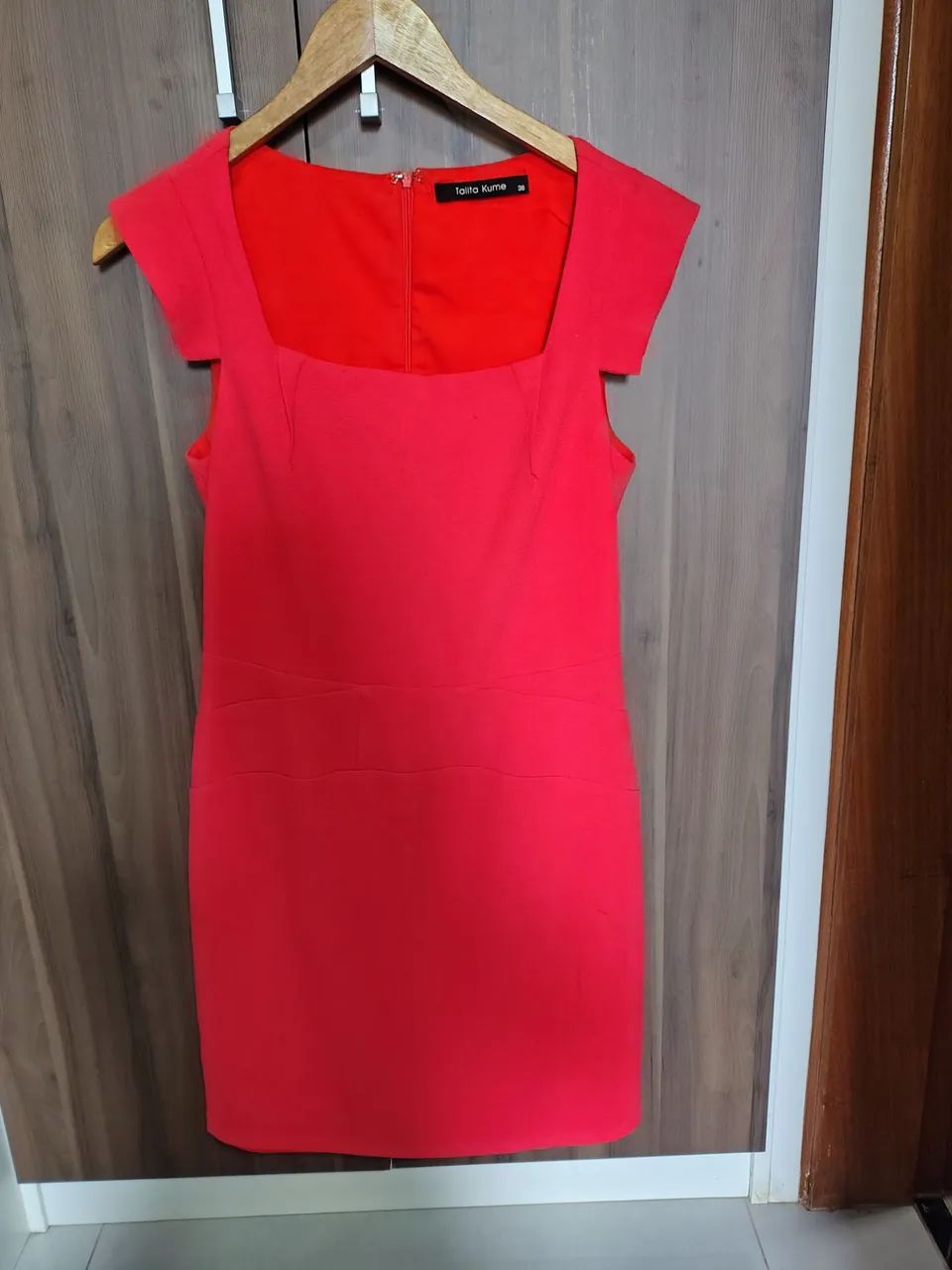 Vestido casual Midi forrado  - Foto 2