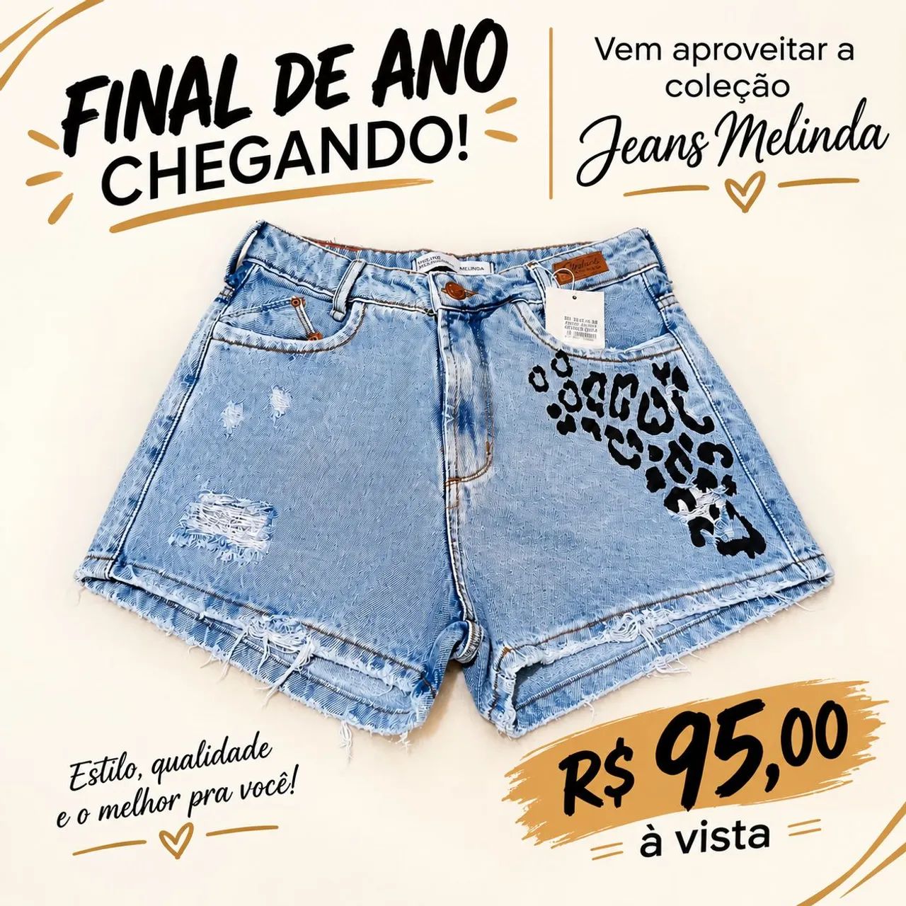 Short jeans Melinda  - Foto 4