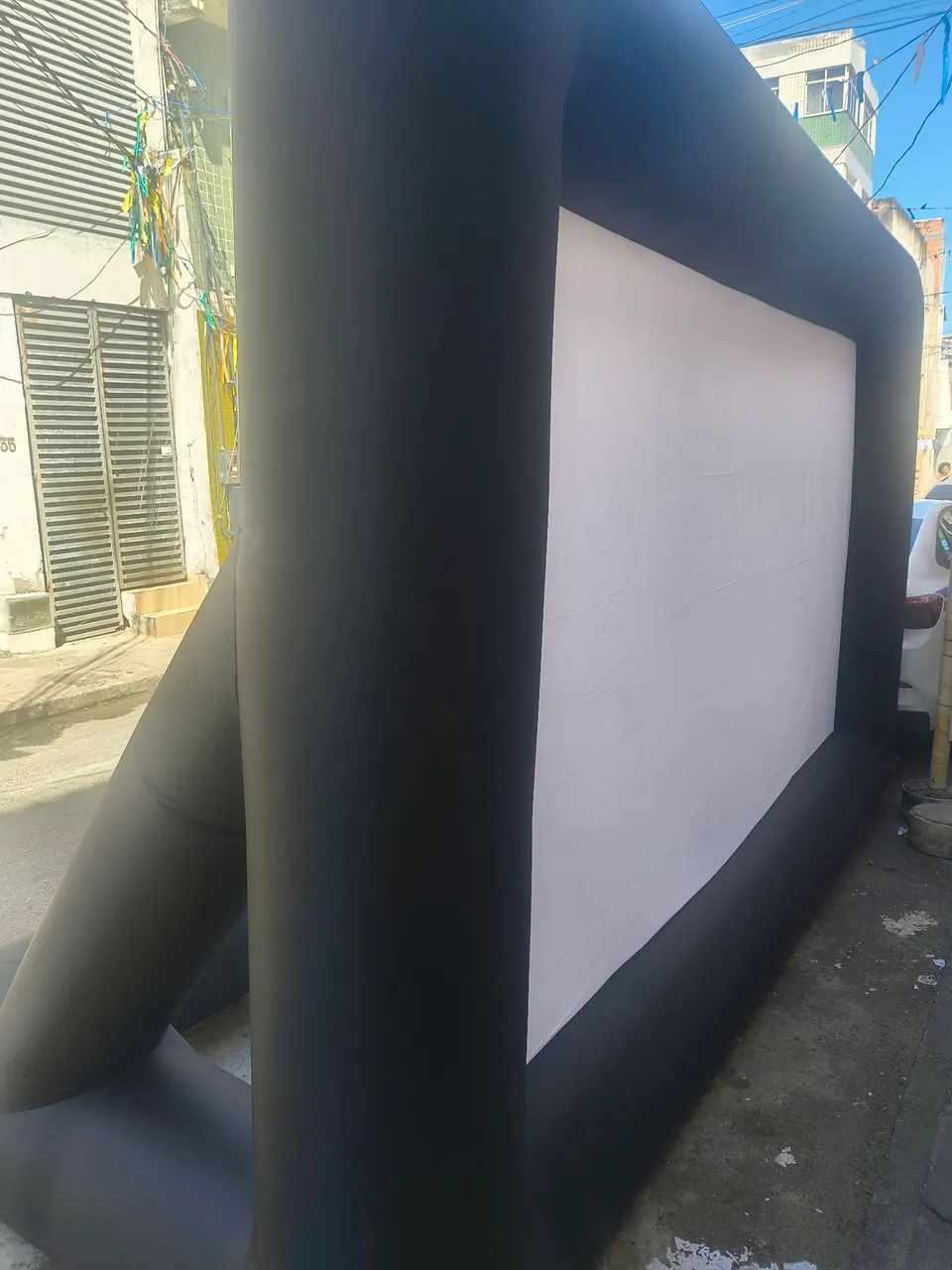 Telão de projeção inflável 5 metros  - Foto 4