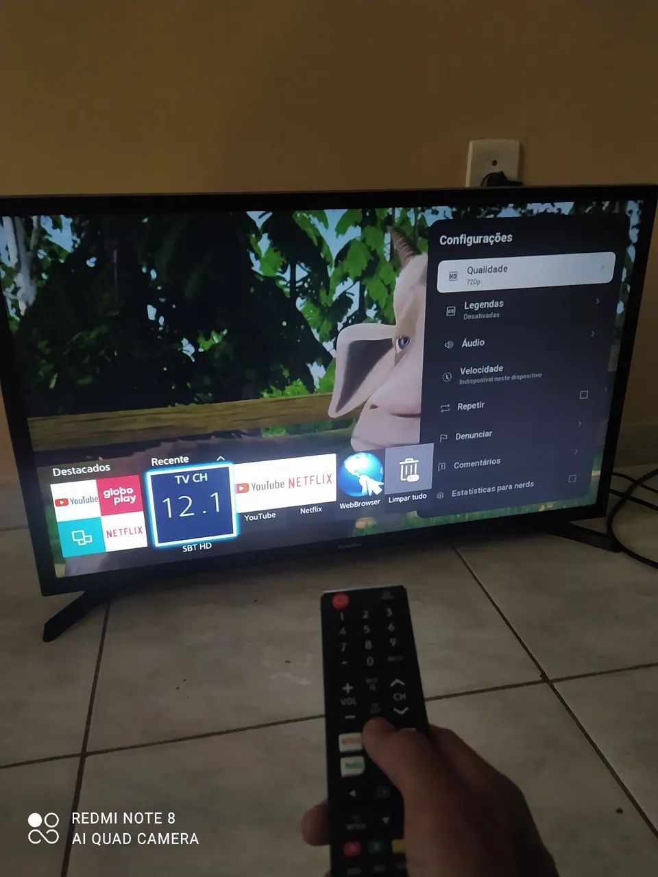 Tv smart 32 samsung