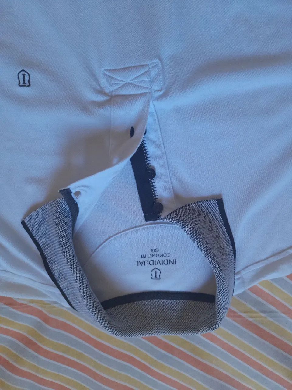Camisa Oversized da Individual, na cor branca.  - Foto 5