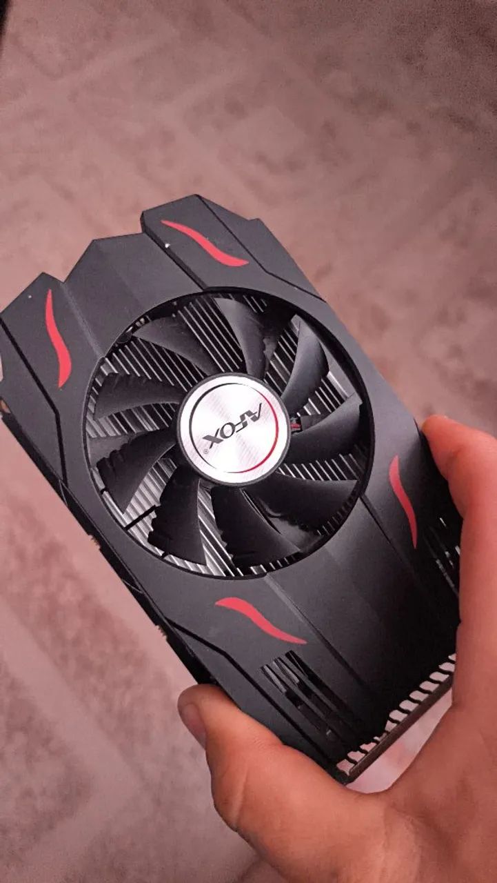 Placa de vídeo rx550 2gb afox