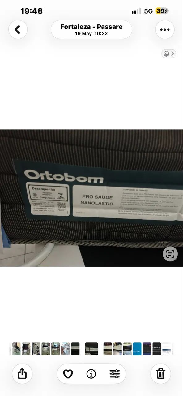 Cama solteirão prosaúde nanolastic, com box baú  - Foto 3