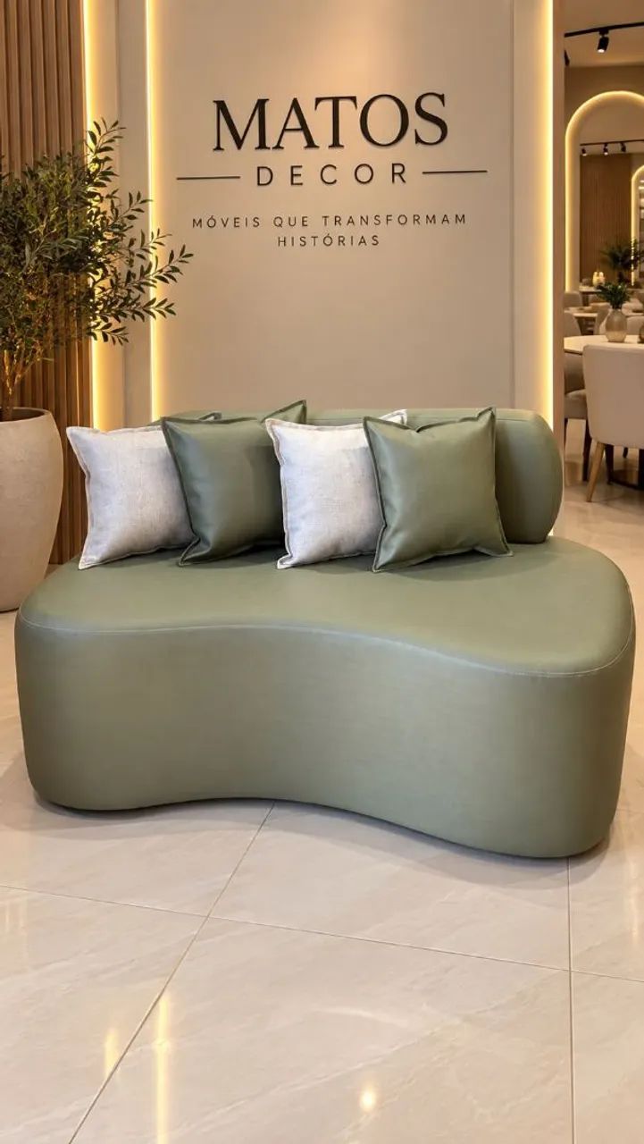 Sofá orgânico 1.30 Na cor de sua preferência  - Foto 3