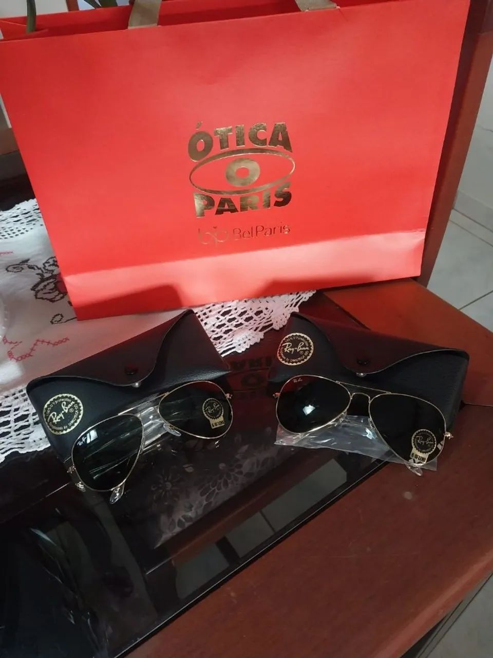 Óculos ray-ban .