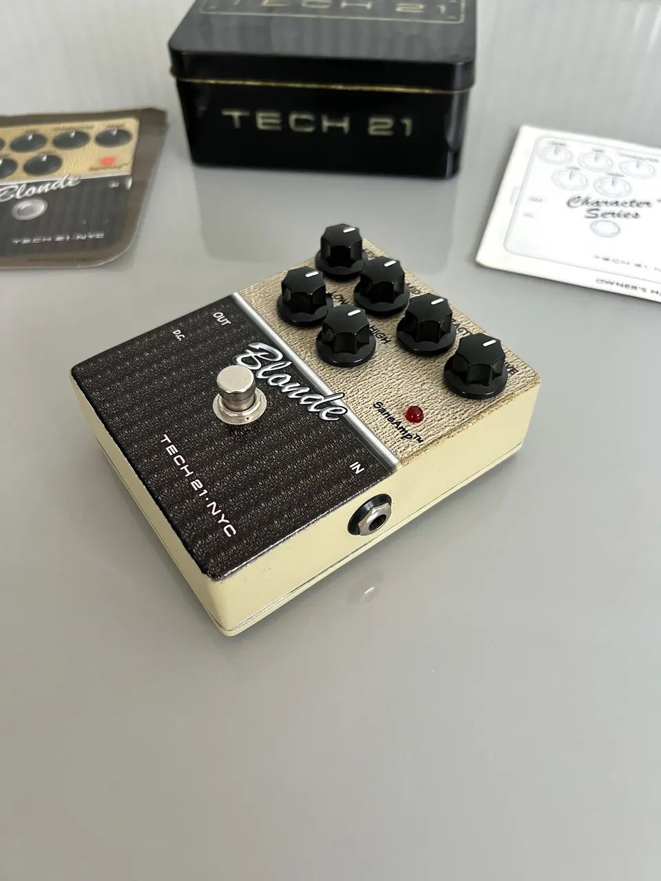 Pedal Blonde Sansamp Tech 21 - Instrumentos musicais - Cruz das