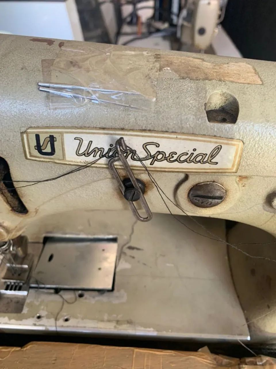 Máquina Industrial Union Special - Raridade / Trabalho Pesado - Foto 2