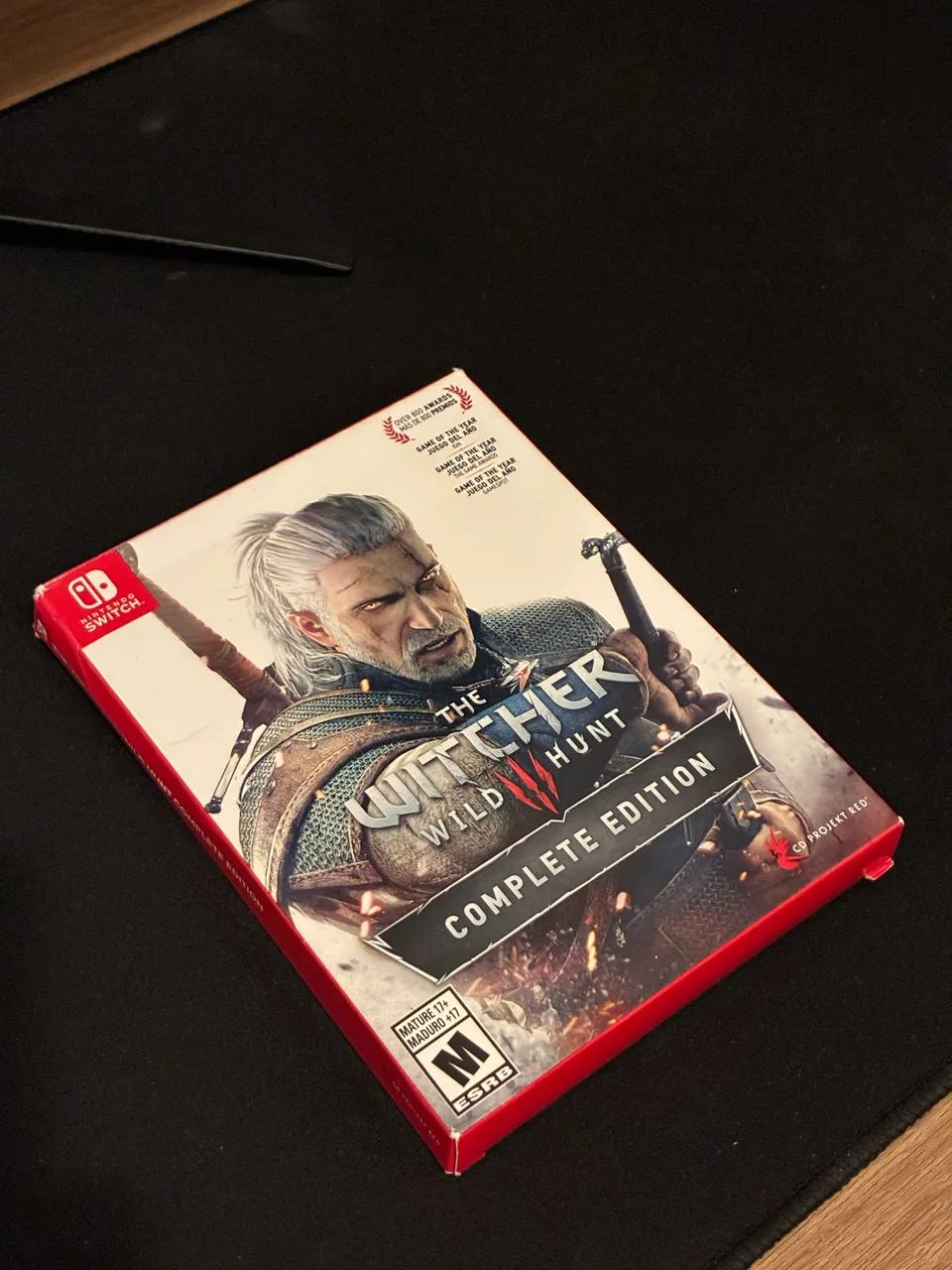 The Witcher edição completa com mapa - Nintendo switch  - Foto 2
