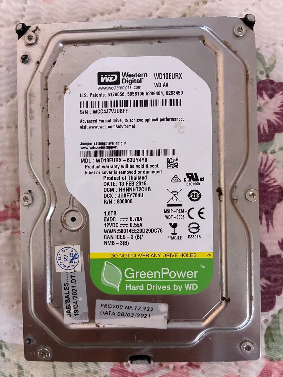 HD WD 1TB