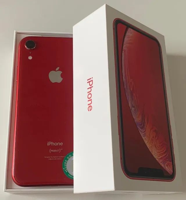 Apple iPhone XR (PRODUCT(RED)) 本体 iPhone XR product(red) 64gb - super conservado - Celulares e