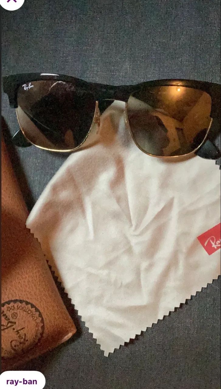 Ray Ban gold deluxe rb 4239l