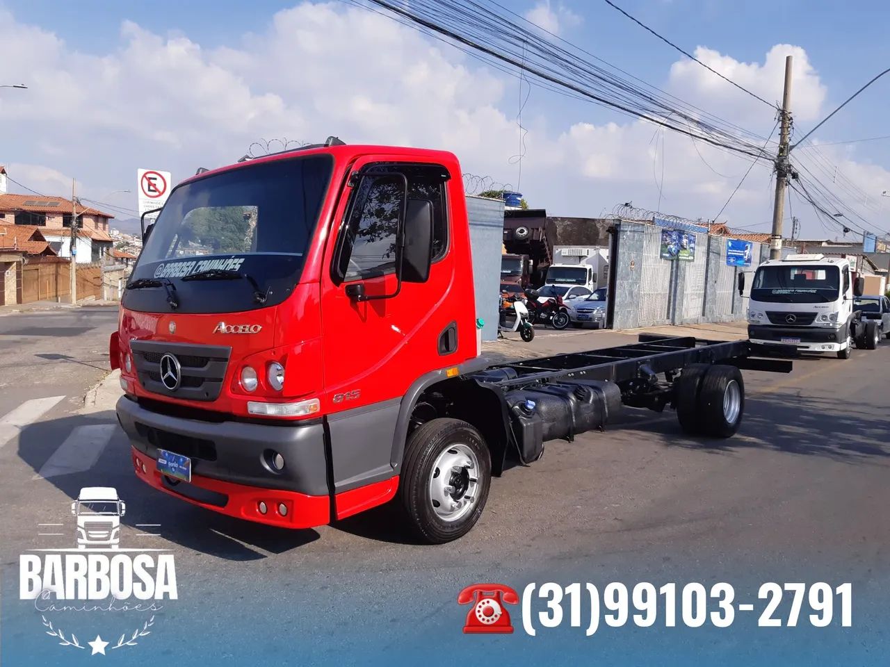 Accelo 815 Ano 2012 Chassi de 6.20