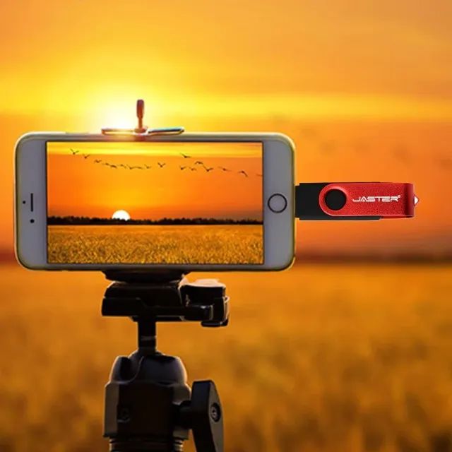 pendrive 3em1 pra pc e celular 8gb - Foto 3