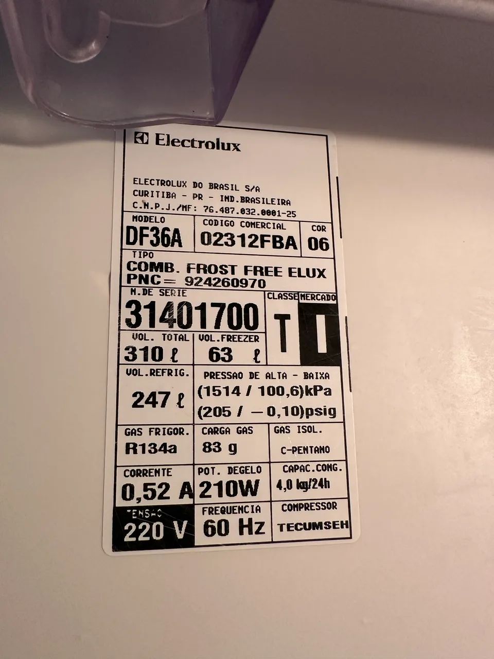 Geladeira Eletrolux Frost Free  - Foto 3