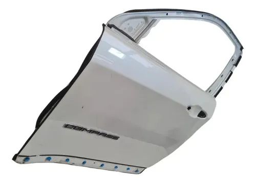 Porta Dianteira Esquerda Jeep Compass Branco 2016 2025 02676 Dianteira Esquerda Branc - Foto 2
