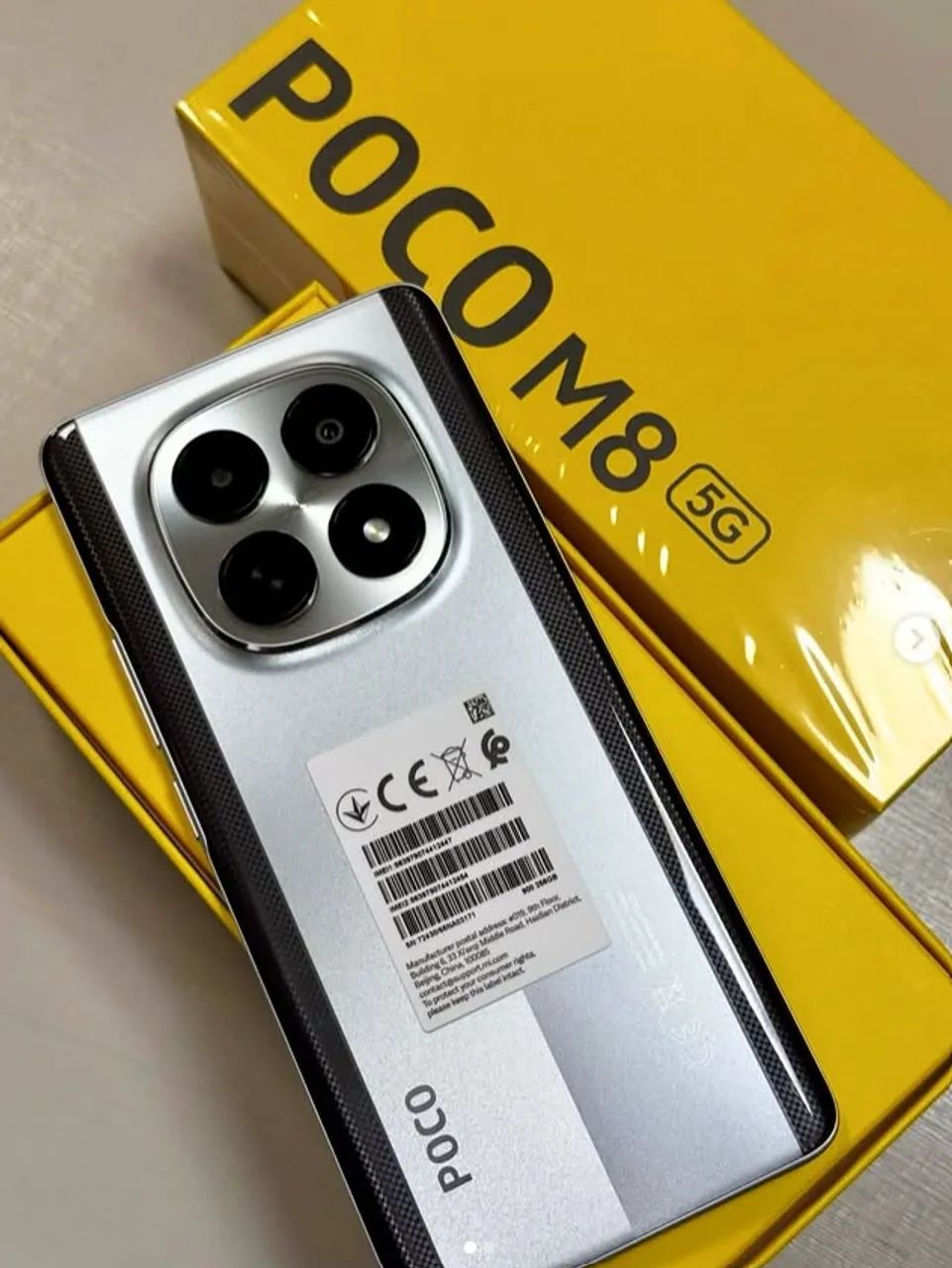 Xiaomi Poco M8 5G 512GB Novo lacrado