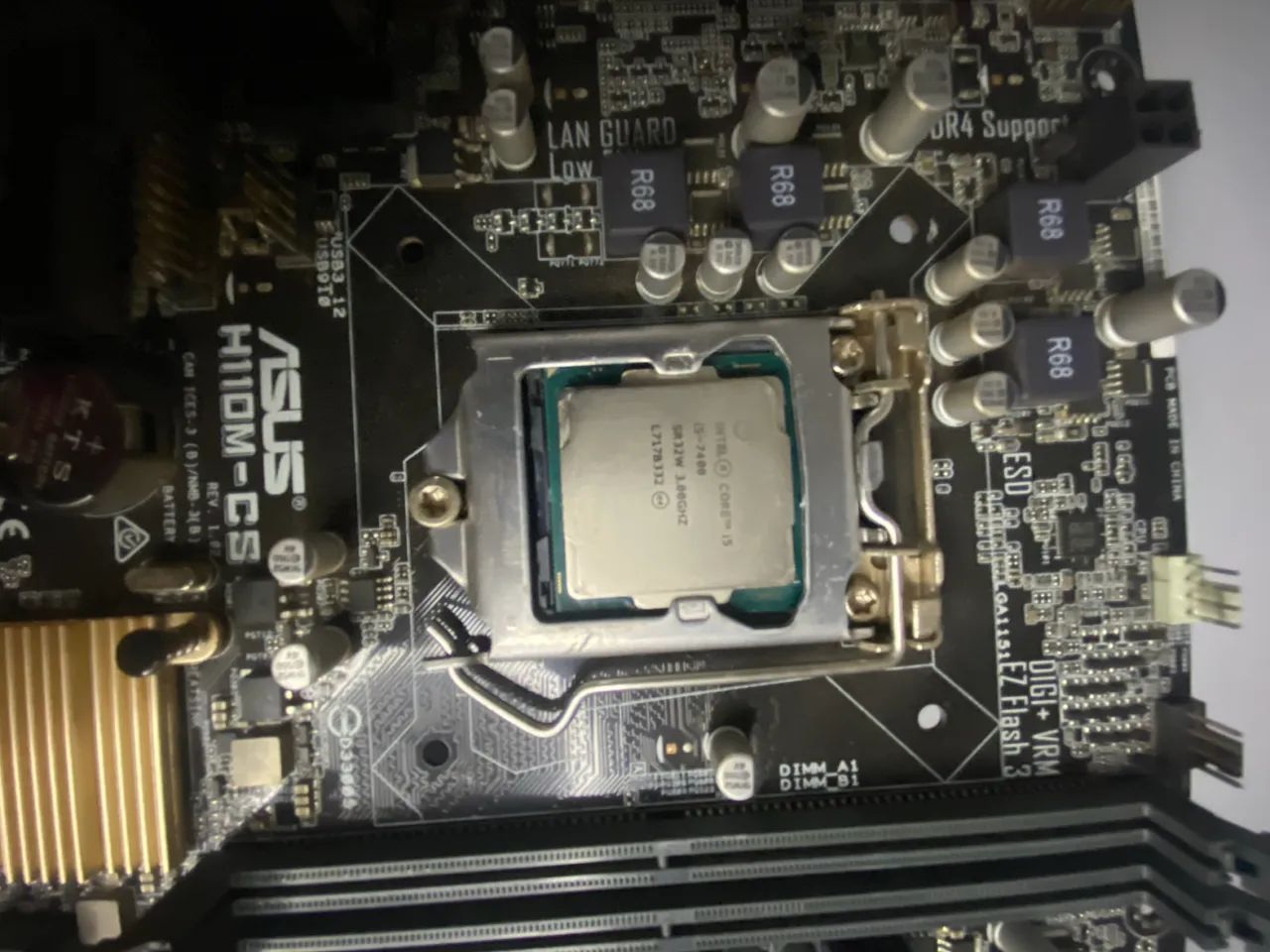 Intel i5 7400 + H110M-Cs + Coller  - Foto 4