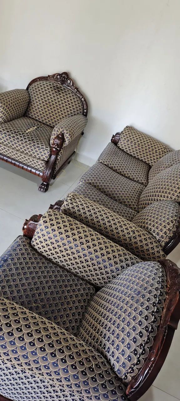 Sofá antigo para de leão raríssimo  - Foto 3