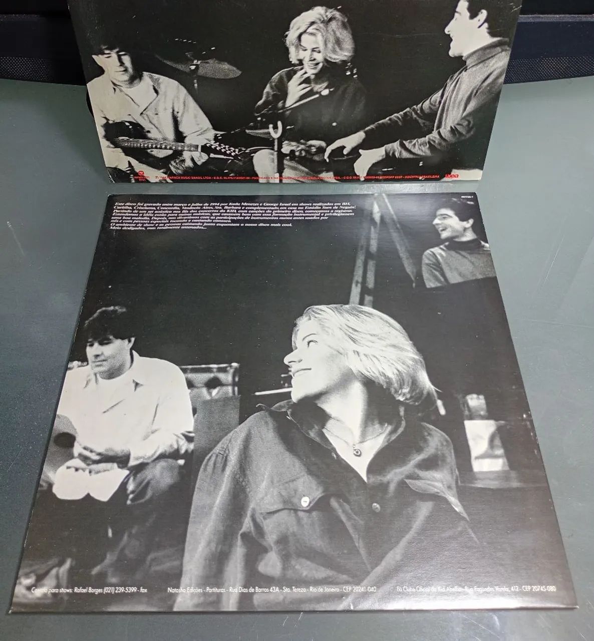LP KID ABELHA Meio Desligado Disco De Vinil  - Foto 3