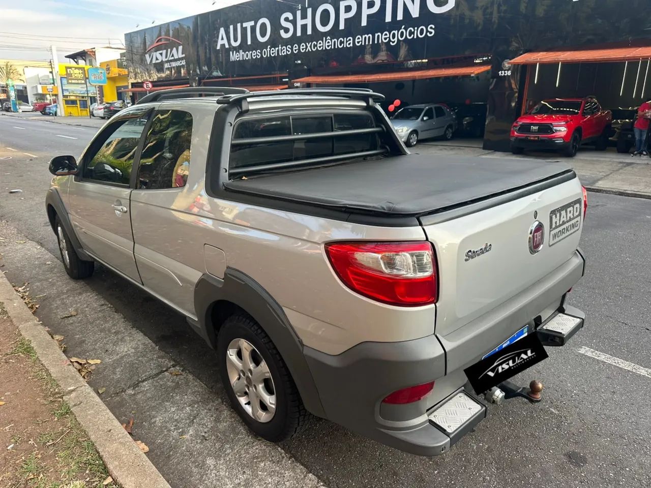 Fiat Strada Working Hard 1.4 Fire Flex 8V CD 2018 - Foto 5