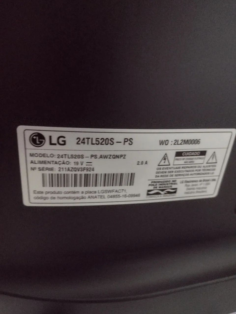 Vendo SMARTV LG 24 POLEGADAS  - Foto 5