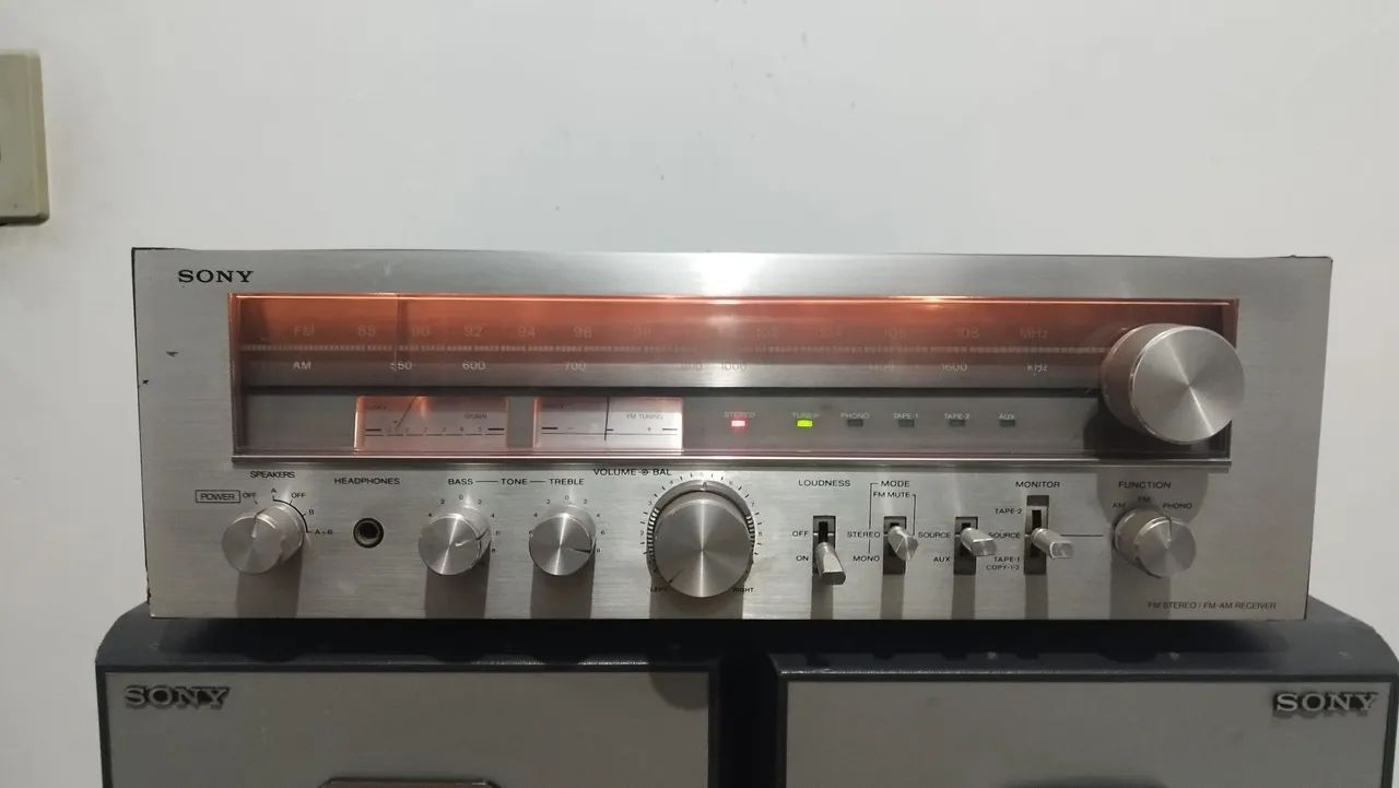 Receiver Sony + Caixas