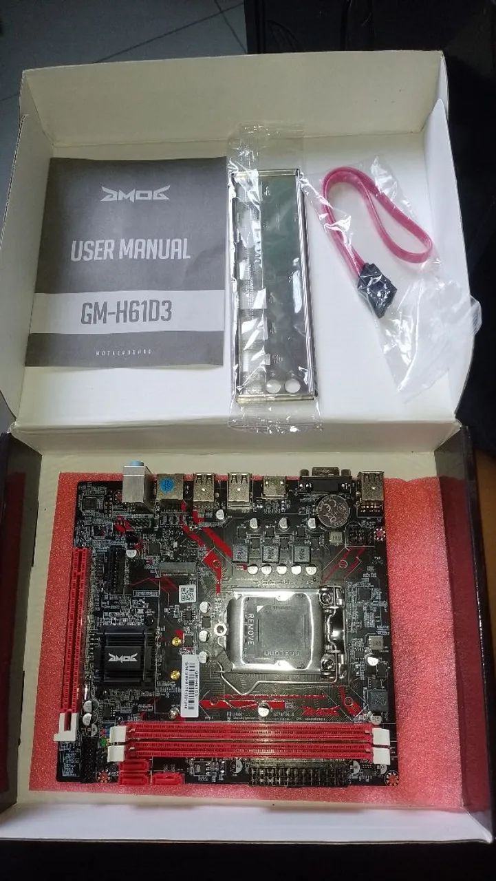 Placa-mãe DMOG GM-H61D3. - Foto 4
