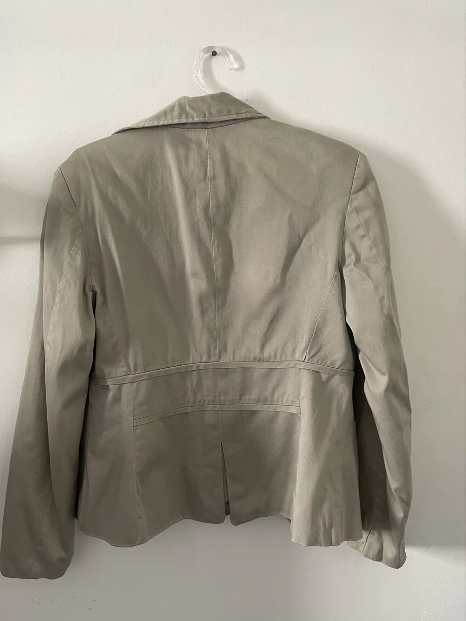 Blazer feminino cinza tam P - Foto 2