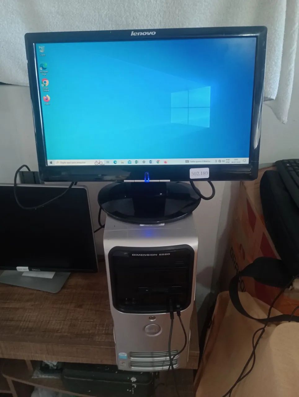 Monitor Lenovo 19 polegadas Funcionando tudo - Foto 2