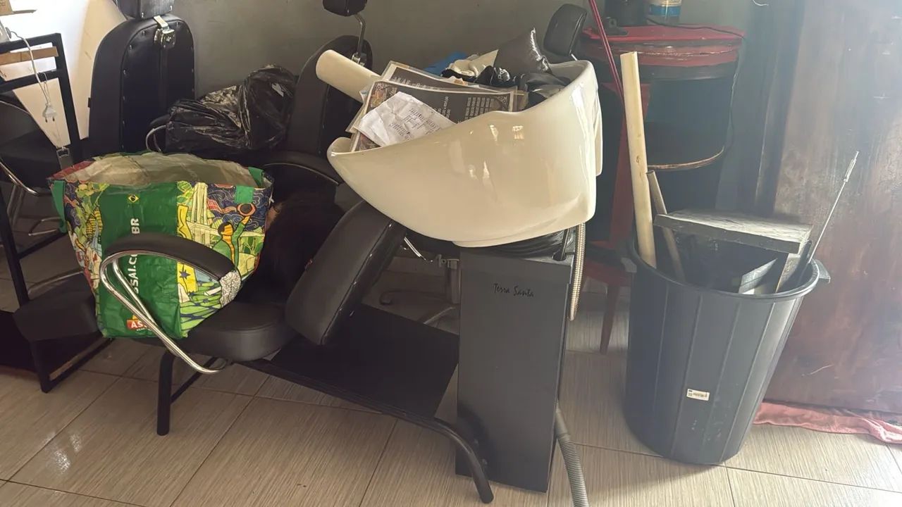 material completo de barbearia