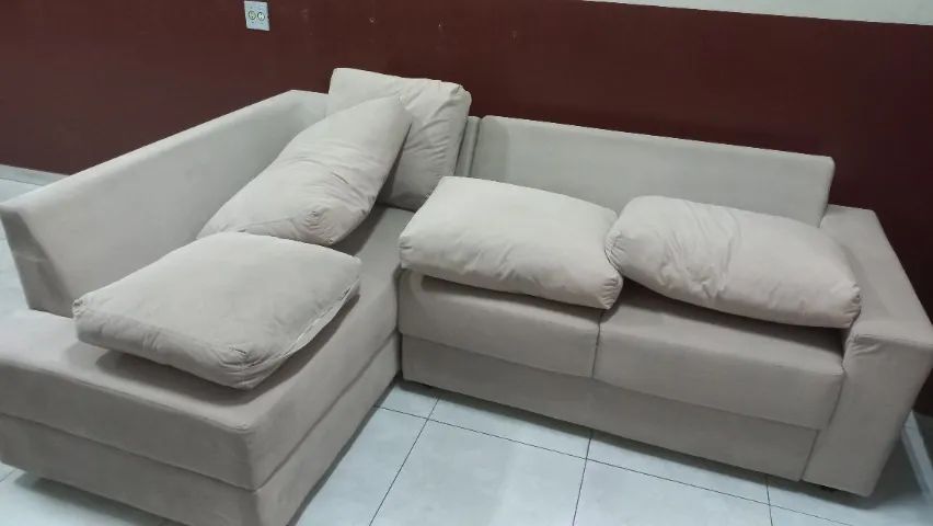 Sofá de Canto 3 lugares com Chaise - Foto 3