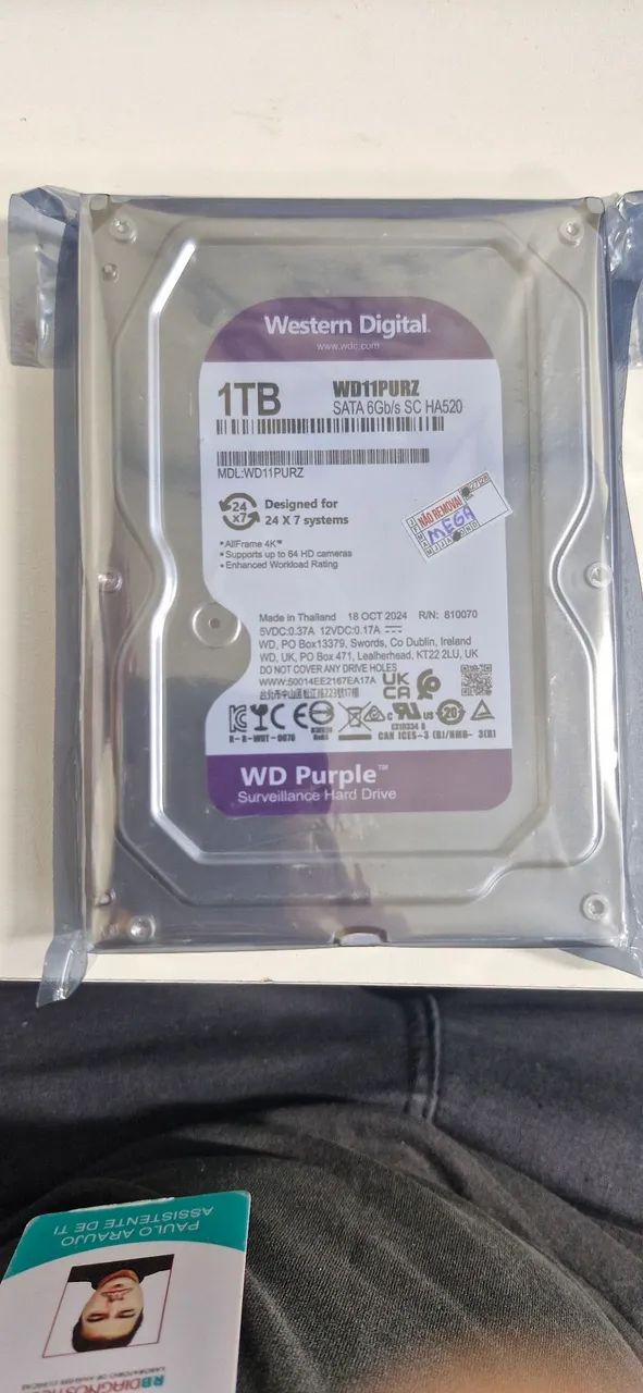 HD 1tb Purple - Foto 3