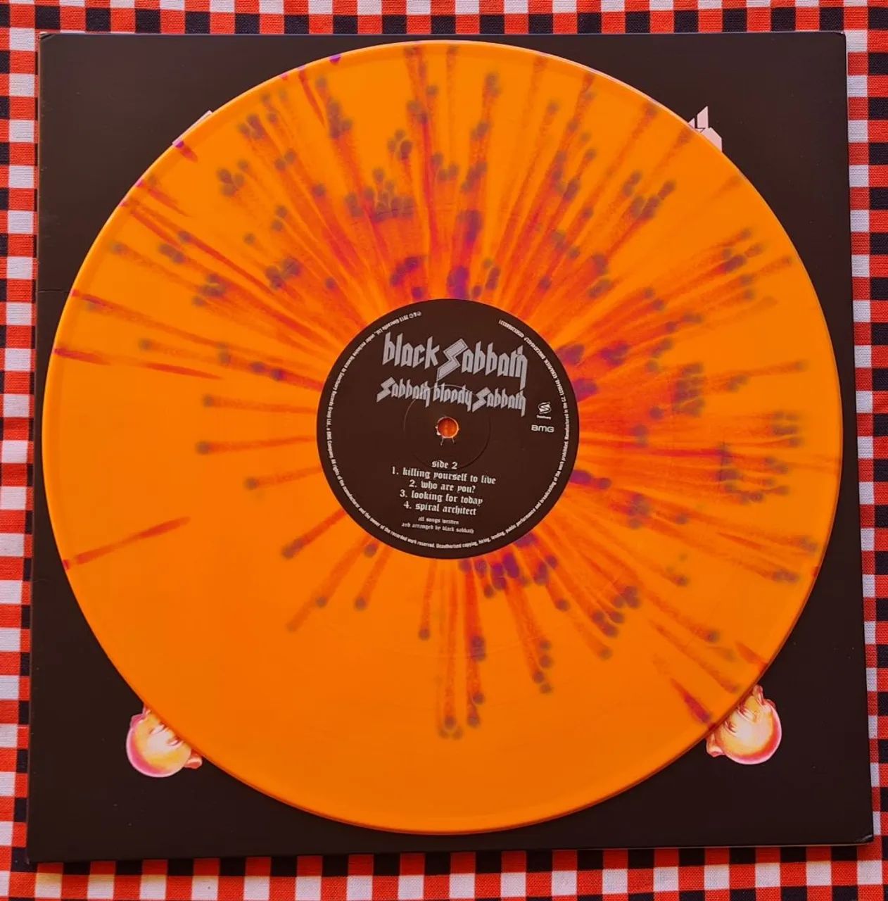 Lp Black Sabbath, Sabbath Bloody Sabbath Orange Spattle 180g