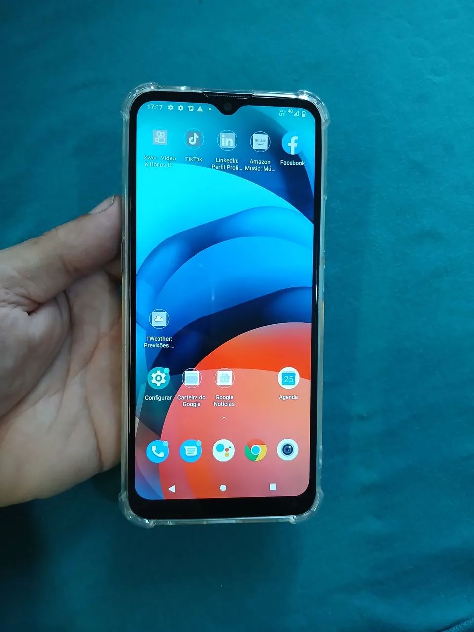 Moto e7 (64gigas) bem conservado e funcionando perfeitamente  - Foto 3