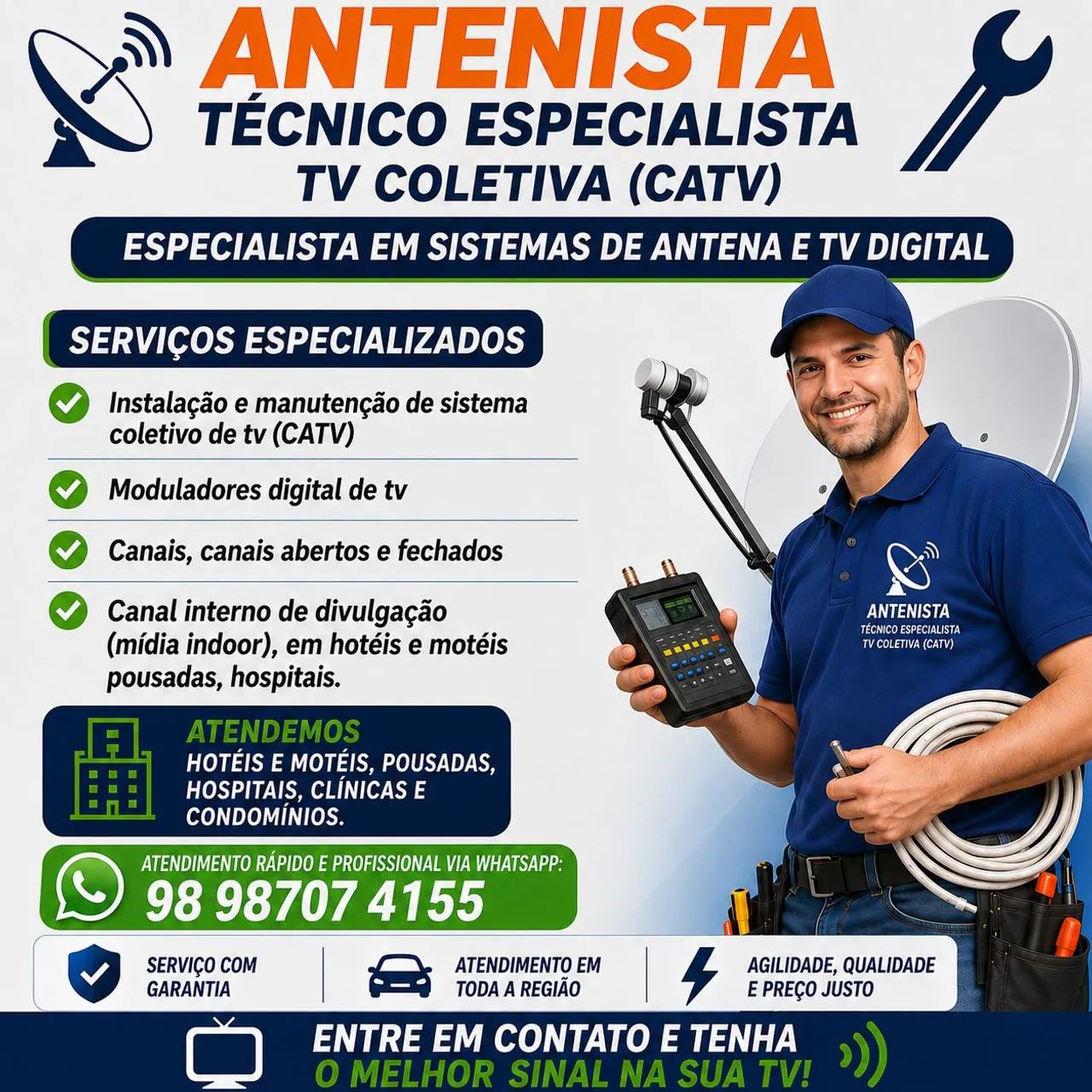 Sistema coletivo de tv (CATV)
