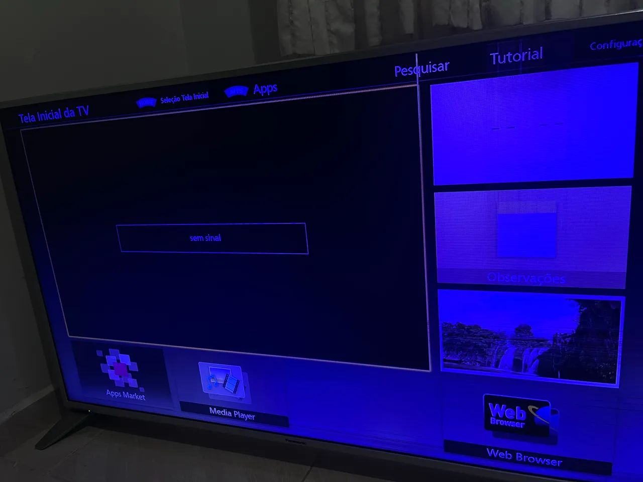 Tv para peças Panasonic 50 polegadas 