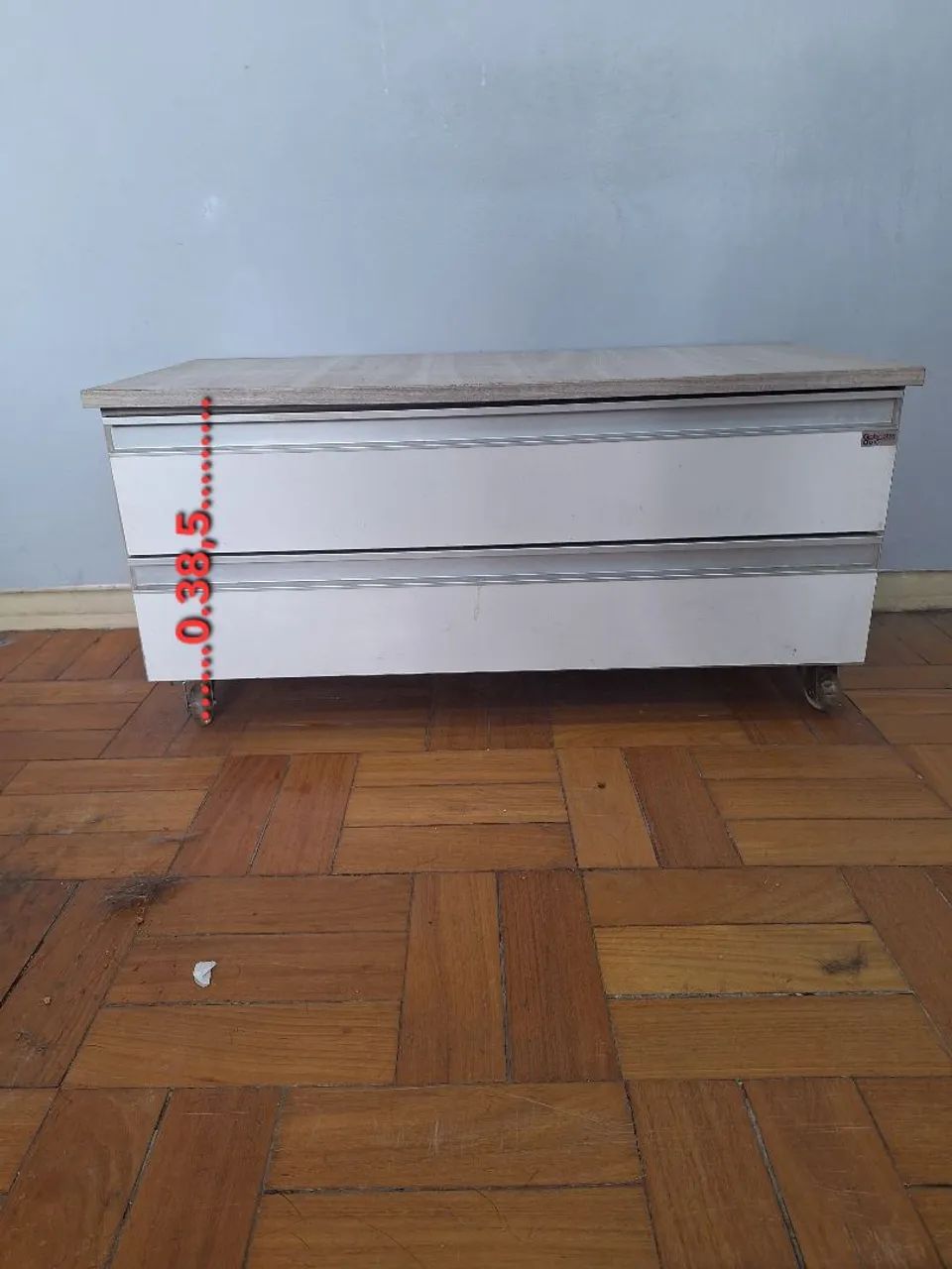 Armario para banheiro com rodinhas  - Foto 2