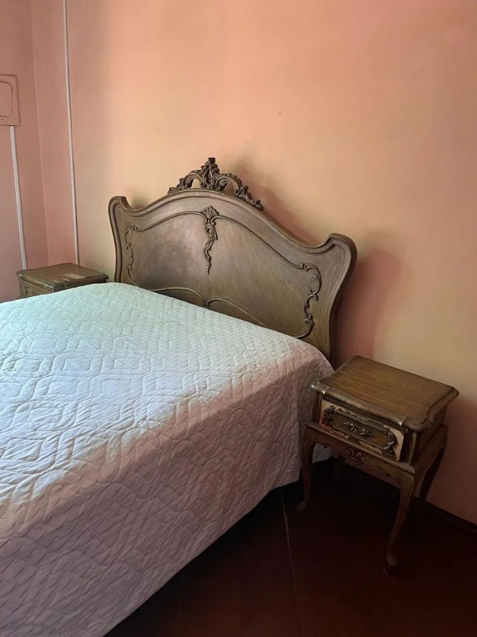 Cama vintage em madeira - Foto 3