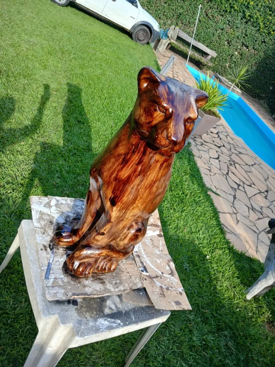 Escultura pantera  - Foto 4